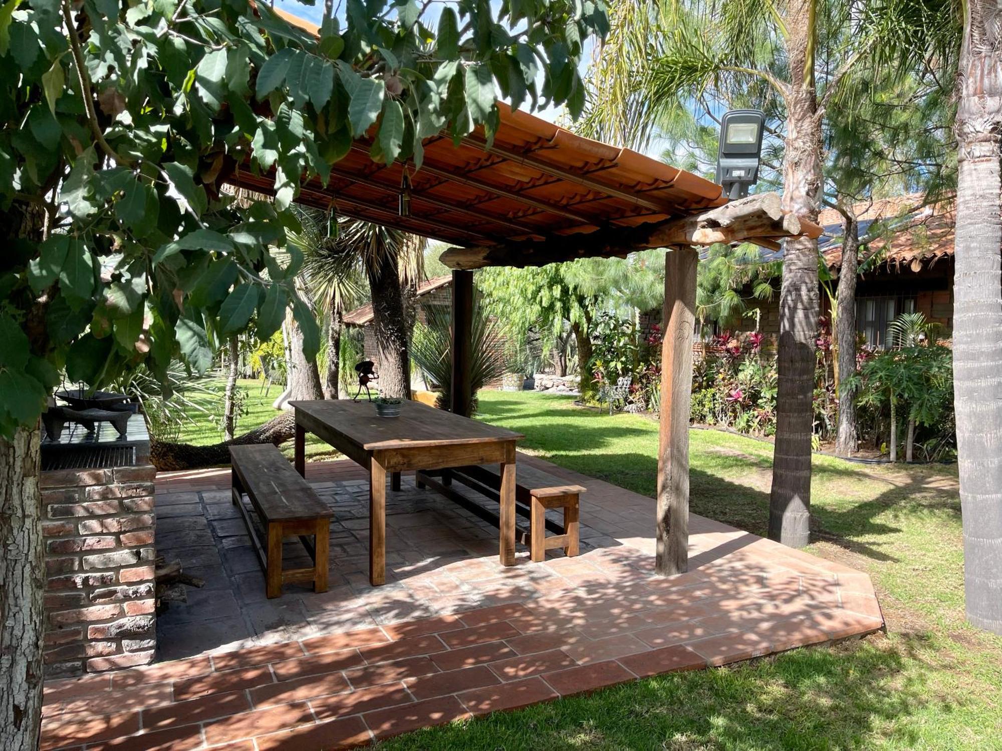 Cabana Magnolias Con Albercajacuzzi Tequisquiapan Extérieur photo