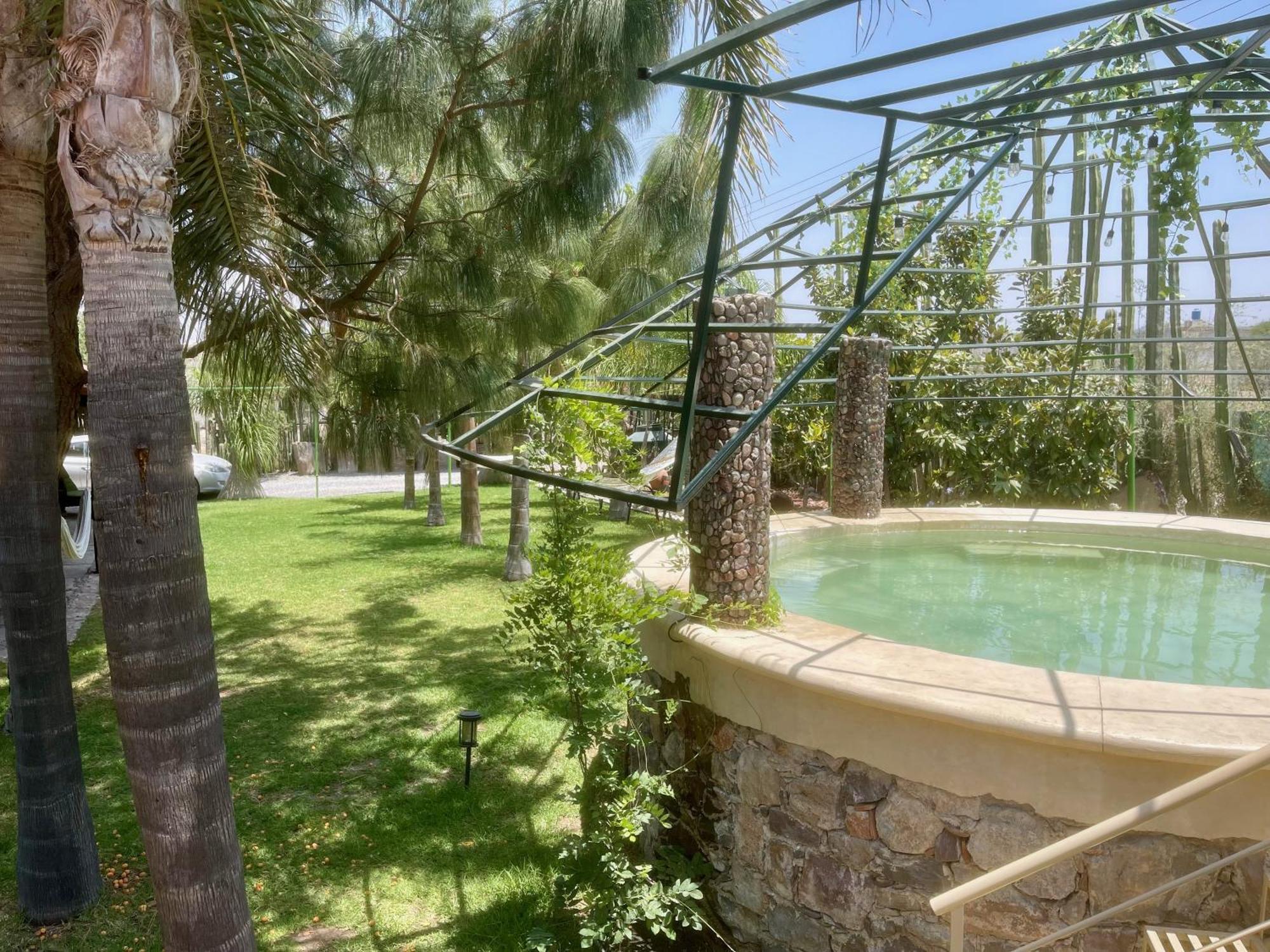 Cabana Magnolias Con Albercajacuzzi Tequisquiapan Extérieur photo