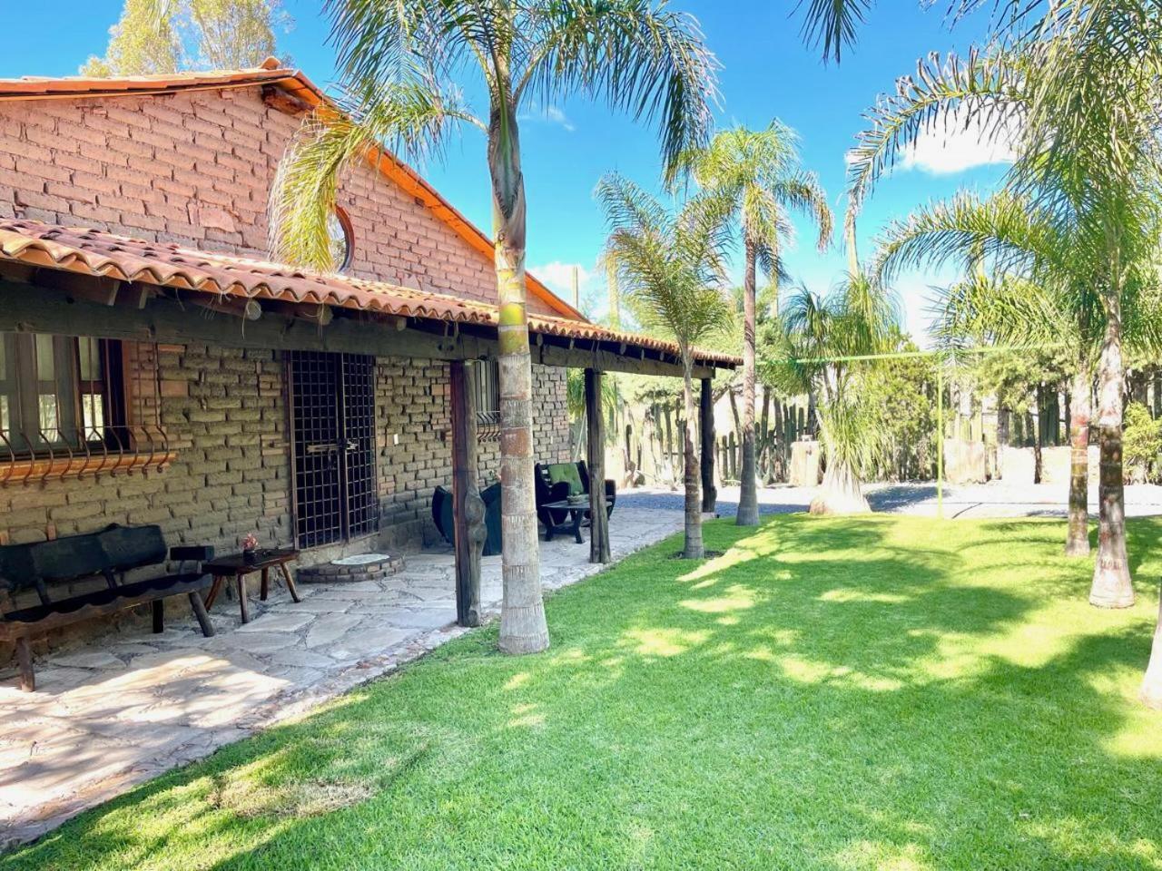 Cabana Magnolias Con Albercajacuzzi Tequisquiapan Extérieur photo
