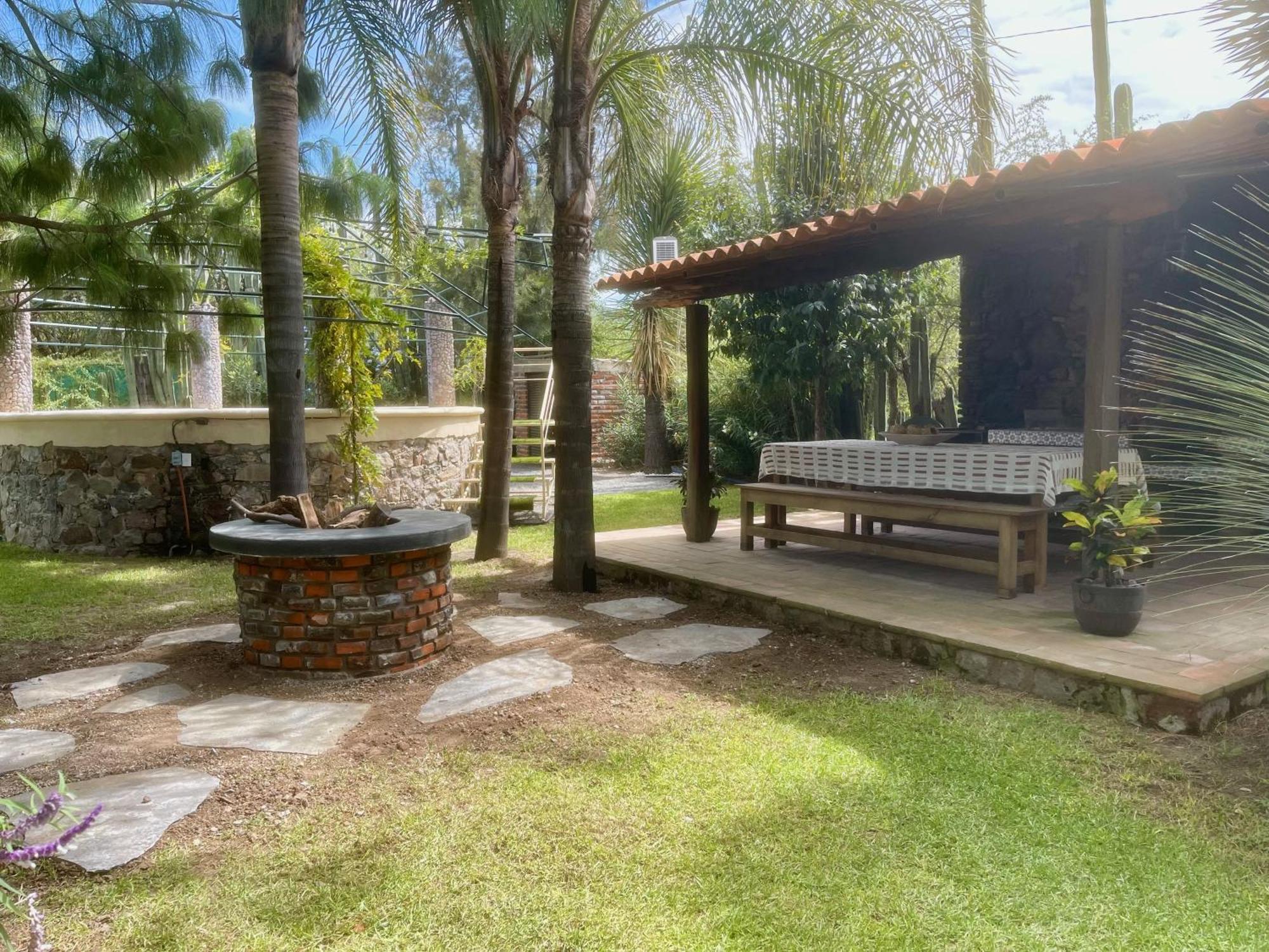 Cabana Magnolias Con Albercajacuzzi Tequisquiapan Extérieur photo